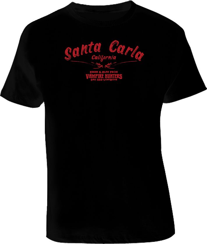 Lost Boys Santa Carla Vampire Hunters T Shirt  