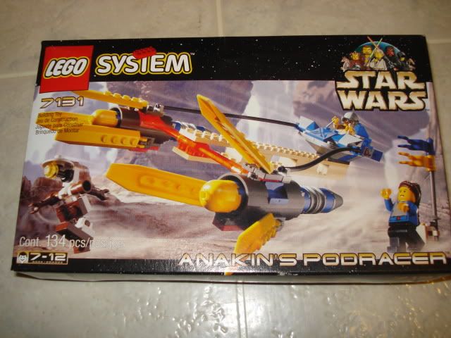 Lego 7131 Star Wars Anakins Podracer Set #2 *SEALED*  