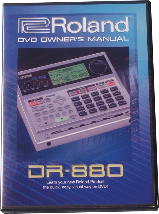 Roland DR 880 DVD Video Manual (DR880 DVD Owners Manual)  