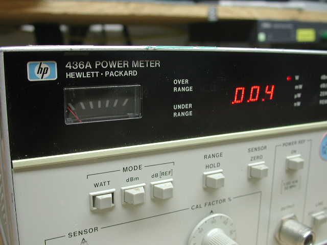 HP 436A Power Watt Meter w/ opt W30  