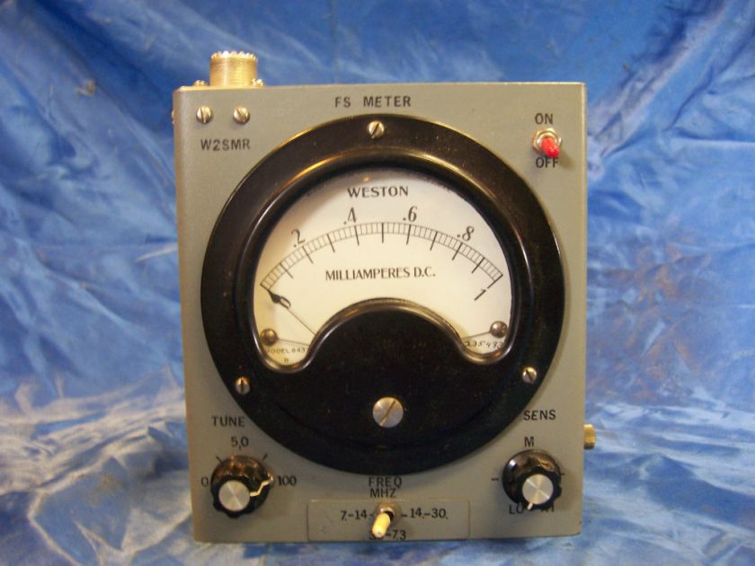 HOMEMADE FREQUENCY METER W2SMR  