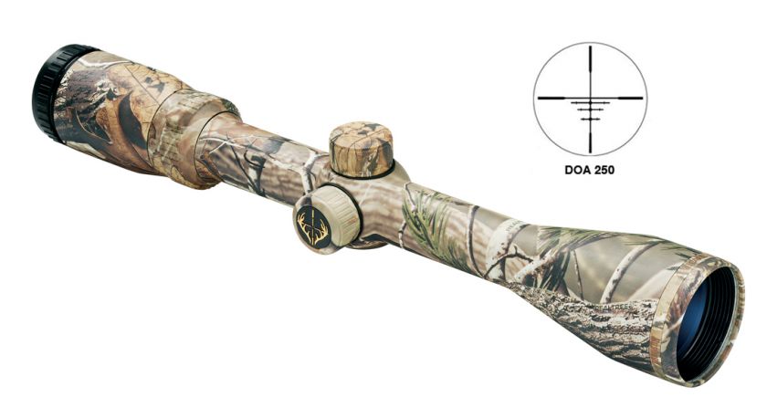 Bushnell Trophy 3 9x40 Scope DOA 250 Reticle Camo RealTree AP 733948AB 
