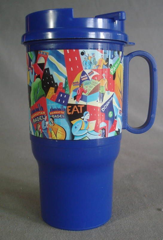 Whirley insulated coffee mug cup 16oz Manhattan NY icon NYC  