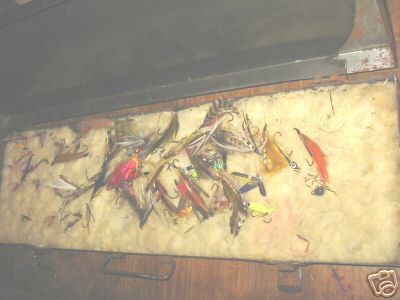professional fly fishing case large assortment flies  