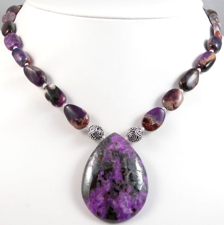   the most amazing genuine 100 % natural untreated sugilite gems