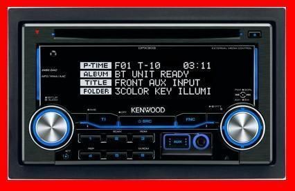 KENWOOD DPX 303 DOUBLE DIN CAR CD PLAYER  + AUX IN  