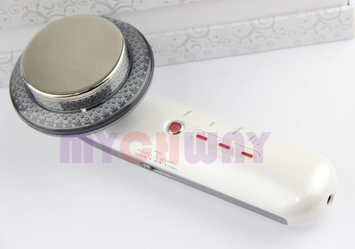 Ultrasonic Heat Therapy Micro Current Massager Slimming Electric 