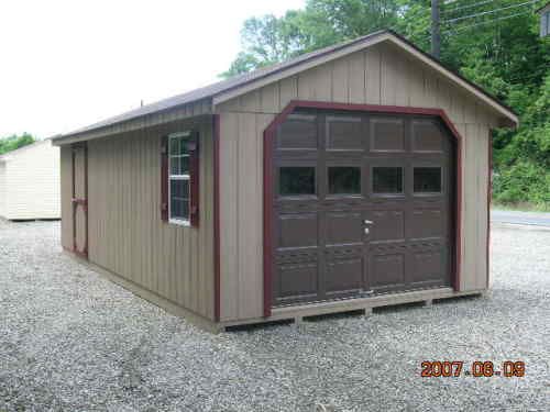 GARAGE SHED 10X20 from JD SHED ,NEW,WARRANTY,100%WOOD,100%AMISH  