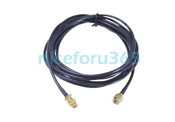 3M Antenna RP SMA Extension Cable WiFi Wi Fi Router Extension Cable 