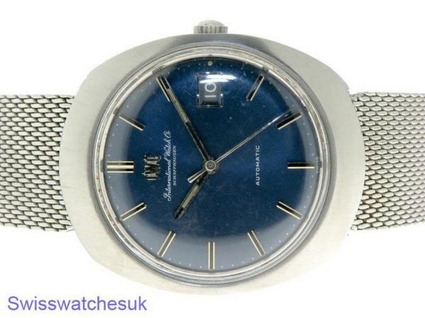 IWC STAINLESS STEEL AUTO MENS WATCH VINTAGE Shipped from London,UK 